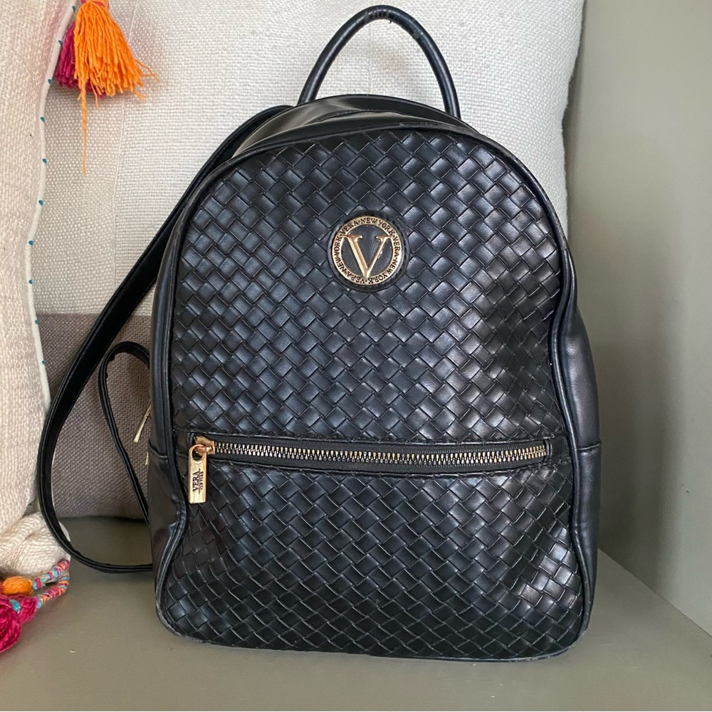 Vera Bradley black Woven Backpack